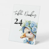 お馬鹿なゴースボーイ テーブルナンバー 台座サイン (正面)