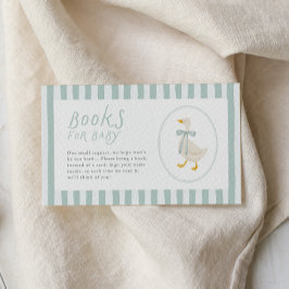 お馬鹿なゴーセのベビーシャワーブック 赤ちゃんのカード エンクロージャーカード