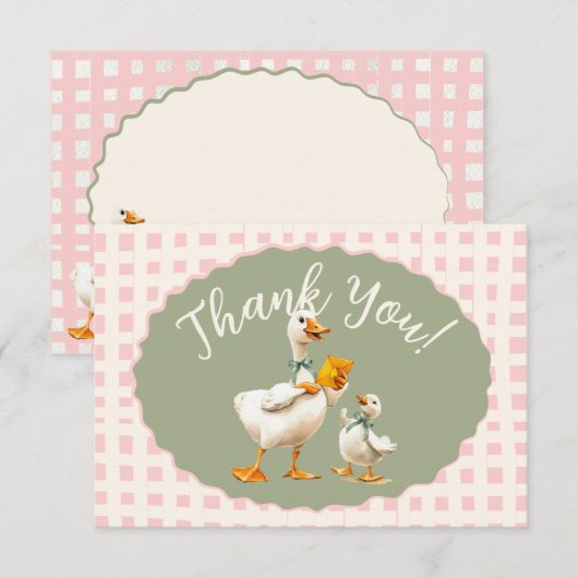 お馬鹿な水玉模様のギフタグ 招待状 (正面/裏面)