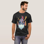 お馬鹿な魚 Tシャツ (正面フル)