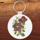 お魅力的客様の鍵とバッグ向けFlower Keychain キーホルダー (正面)