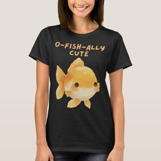 お魚さんだってキュート Tシャツ (正面)