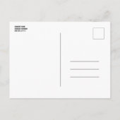 お魚さんと一緒にお祝い オフィシャル・ワン・フィッシング 1歳の誕生日おめでとう ポストカード (裏面)