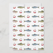 お魚さんと一緒にお祝い！ 誕生日パーティーのご招待 招待状 (裏面)