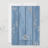 お魚さん公式ベイビーシャワー招待状 招待状 (裏面)