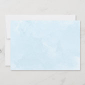 お魚のビッグワン誕生日招待状 男の子の写真 招待状 (裏面)