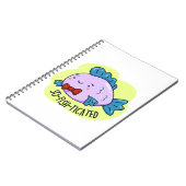 お魚の洗練されたユーモア ソフィッシュテイケイテッドフィッシュパンのユーモア ノートブック (左側)