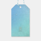 お魚の海の最初の誕生日 ギフトタグ (裏面)