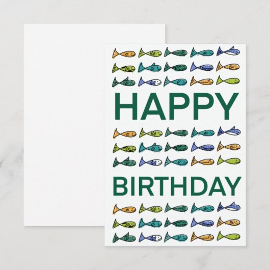 お魚の願い (正面/裏面)