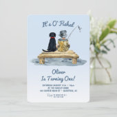 お魚公式 フィッシングボーイの誕生日 招待状 (スタンド正面)