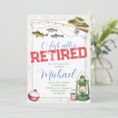 お魚引退 - 魚の退職のお誘い 招待状 (スタンド正面)