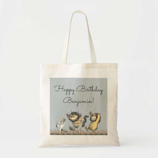 『かいじゅうたちのいるところ』誕生日 トートバッグ (正面)