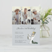 『かいじゅうたちの国』誕生日写真 招待状 (スタンド正面)