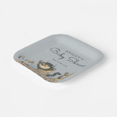 『かいじゅうたちの夜』ベビーシャワー 紙皿 (傾斜あり)