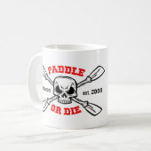 かいはまたはマグYakinmo.comの死にます コーヒーマグカップ (正面左)