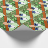 かいま見る包装紙無し ラッピングペーパー (コーナー)