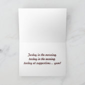 かいま見七面鳥-子ネコの新しいゲーム シーズンカード (内部)