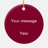 かいアロハWahine セラミックオーナメント (裏面)