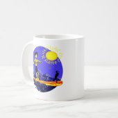 かいデザインを立てて下さい コーヒーマグカップ (正面左)