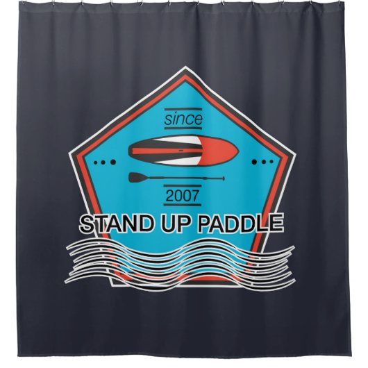 かいポスターを立てて下さい シャワーカーテン (正面)