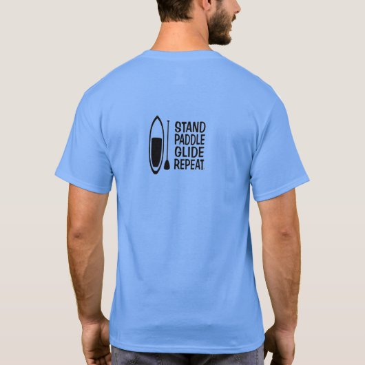 かい板ティー Tシャツ (裏面)