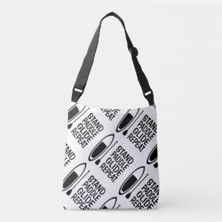 かい板十字の遺体袋 クロスボディバッグ