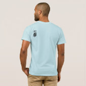 かい板積み重ね Tシャツ (裏面フル)