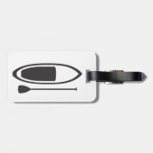 かい板荷物のラベル ラゲッジタグ (裏面横)