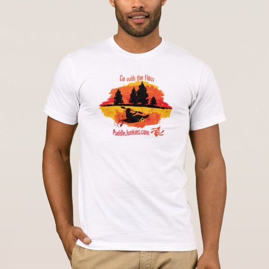 かい麻薬常習者の人のワイシャツ Tシャツ (正面)