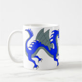 かえでのDaleの学校のドラゴンのマグ コーヒーマグカップ (左)