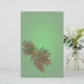 かえでは文房具を去ります 便箋 (スタンド正面)