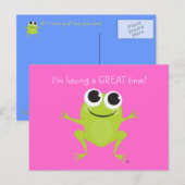 かえるのポストカード ポストカード (正面/裏面)