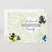 かえる性格 ポストカード (正面/裏面)