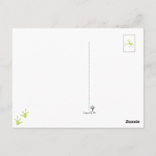 かえる性格 ポストカード (裏面)