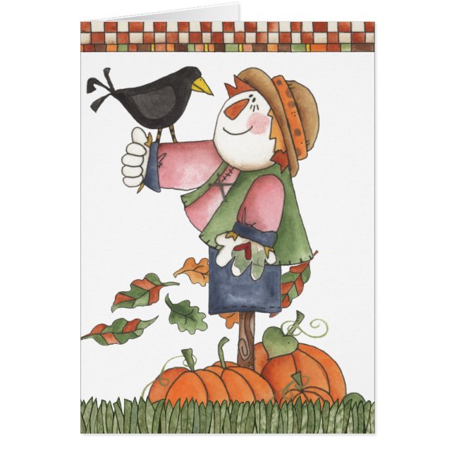 かかしおよびカラス (正面)