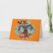 かかしおよび友人 カード (正面)