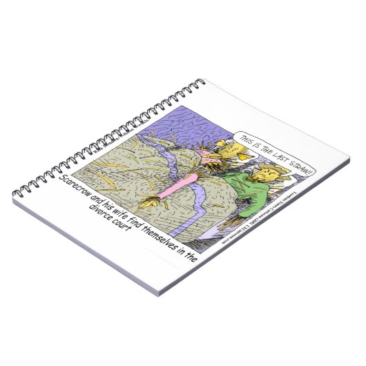 かかしが離婚するおもしろい理由 ノートブック (左側)