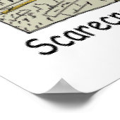 かかしが離婚のポスおもしろいター ポスター (角)