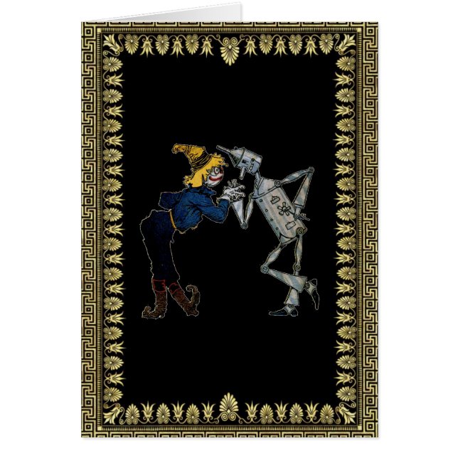 かかしとブリキの男 (正面)