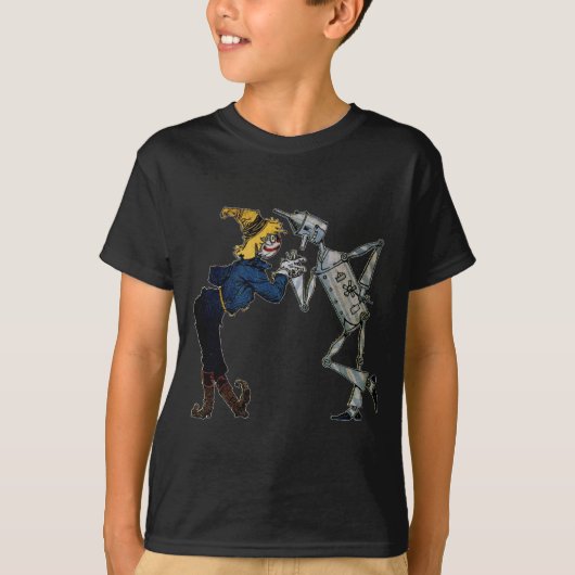 かかしとブリキの男 Tシャツ (正面)