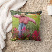 かかしと秋の花アットボックタワーガーデンズFL クッション (ブランケット)