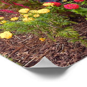 かかしと秋の花アットボックタワーガーデンズFL ポスター (角)