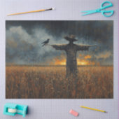 かかしの時計の切り離 薄葉紙 (クラフト)