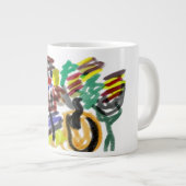 かかしの秋の甘い ジャンボコーヒーマグカップ (正面右)