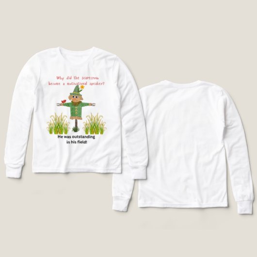 かかしは畑が上手 (デザイン 正面＆背面)