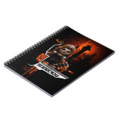 かかしオレンジ ノートブック (左側)