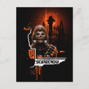 かかしオレンジ ポストカード