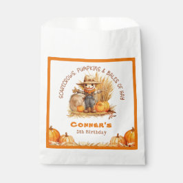 かかしカボチャ&ヘイ誕生日のバリモダンー フェイバーバッグ