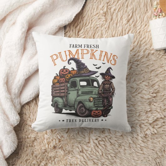 かかしカボンプキンスファームフレッシュ クッション (ブランケット)