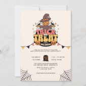 かかしカボンプキントリックオアトリートハローウィンパーティ 招待状 (正面)